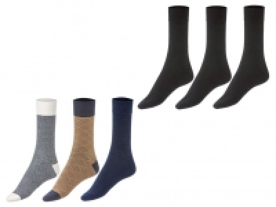 LIVERGY® Socken Herren, 3 Paar, mit Baumwolle 4.86 €
