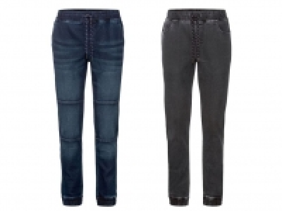 Lidl  LIVERGY® Denim Joggers Herren, Used-Optik, mit Baumwolle