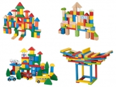 Lidl  PLAYTIVE® Holzbausteine