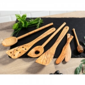 Küchenhelfer aus Olivenholz 2.91 €