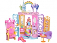 Lidl  Barbie Dreamtopia Regenbogen-Königreich Schloss und Puppe