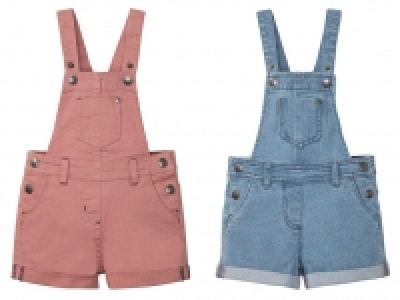 LUPILU® Kleinkinder Latzhose Mädchen, mit verstellbaren Träger, seitli 6.78 €