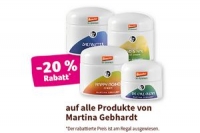 Denns Martina Gebhardt -20 % Rabatt auf alle Produkte von Martina Gebhardt