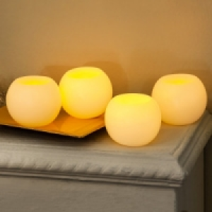 LED-Echtwachs-Adventskerzen 4er-Set 6.81 €
