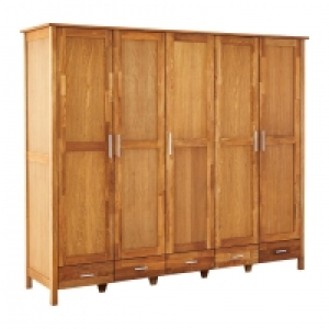 Kleiderschrank New Oak (5-türig, geölt) 600.00 €