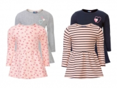 LUPILU® Kleinkinder Kleid Mädchen, 2 Stück 9.69 €