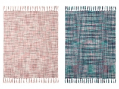 MERADISO® Strickdecke, 130 x 160 cm, mit dekorativen Fransen 8.72 €