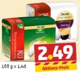 JACOBS Kaffee-Pads