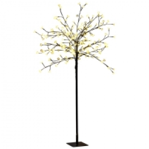 Dänisches Bettenlager  200er LED-Baum Kirschblüten LABRADORIT (Höhe 1,50 m)