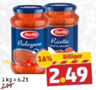 BARILLA Soße 2.49 €