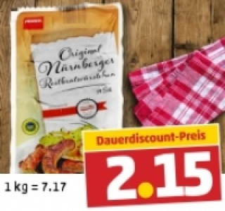 PENNY N&uuml;rnberger Rostbratwurst