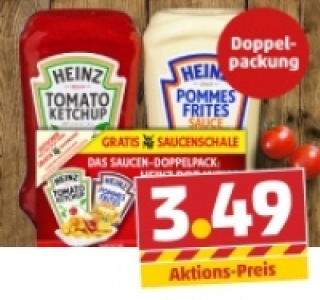 HEINZ Tomato Ketchup und Pommes Frites Sauce