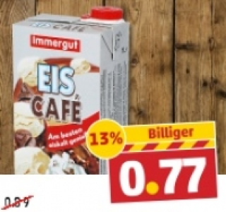 IMMERGUT Eiscaf&eacute; oder Latte macchiato