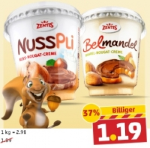 ZENTIS Nusspli oder Belmandel 1.19&nbsp;&euro;