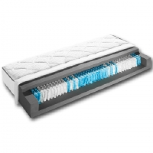 breckle® Diamond Spring 7-Zonen-Taschenfederkernmatratze (90x200, fest 300.00 €