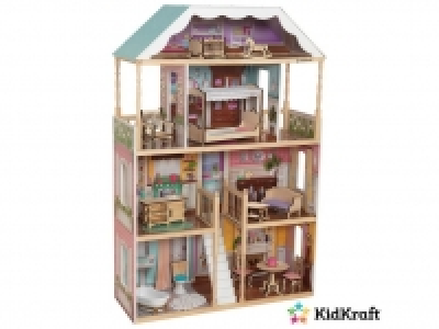 Lidl  Kidkraft Puppenhaus »Charlotte«, klassisches Design, 14-teiliges Möbel