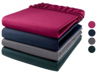 MERADISO® Satin Spannbettlaken, 140-160 x 200 cm 10.66 €