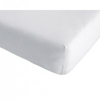Dänisches Bettenlager  Single-Jersey-Spannbettlaken Quality (180-200x200, weiß)