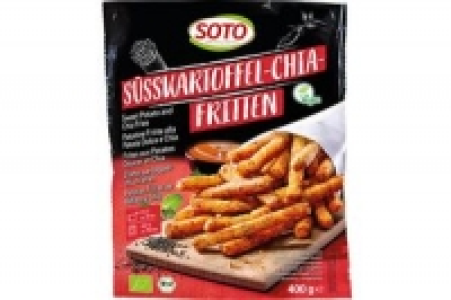 Denns Soto Süßkartoffel-Chia-Fritten