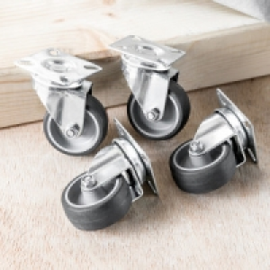 Apparate-Lenkrollen-Set 4tlg. 6.81 €