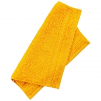 Dänisches Bettenlager  Waschlappen KRONBORG® de Luxe (30x30, gelb)