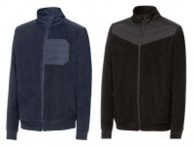 Lidl  PARKSIDE® Fleecejacke Herren, mit Stehkragen