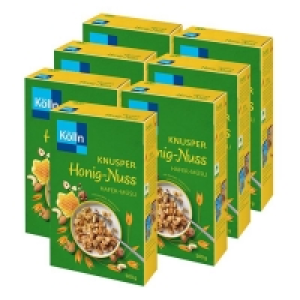 Netto  Kölln Knusper Honig-Nuss Müsli 500 g, 7er Pack