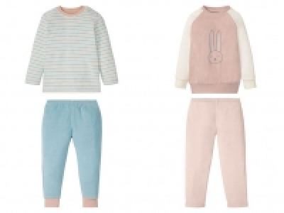 Lidl  LUPILU® Kleinkinder Pyjama Mädchen, in Frottee-Qualität