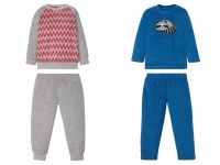 Lidl  LUPILU® Kleinkinder Pyjama Jungen, in Frottee-Qualität