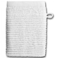 Dänisches Bettenlager  Waschhandschuh KRONBORG® Lifestyle (16x21, weiß)