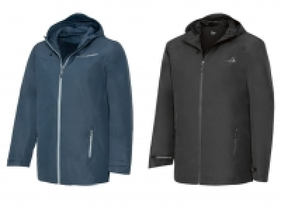 CRIVIT® Wetterjacke Herren, mit Taschen, Kapuze mit Kordelzug, reflekt 12.99 €