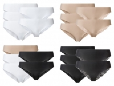 Lidl  ESMARA® Lasercut-Slips Damen, 5 Stück, ohne störende Nähte, mit Elasth