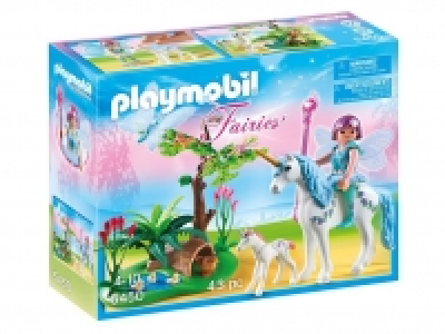 Lidl  Playmobil Fee Aquarell auf der Einhorn-Lichtung (5450)