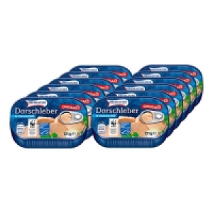 Netto  Dreimaster Dorschleber 121 g, 12er Pack