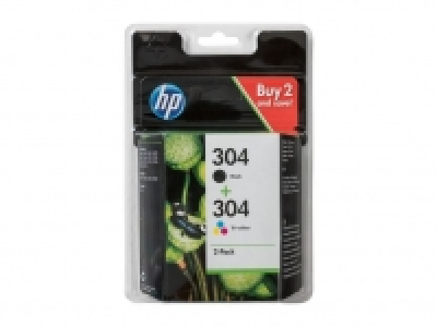 Lidl  HP Druckerpatronen HP 304 Schwarz und Farbe