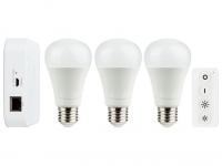 Lidl  LIVARNO LUX® Starter Kit Gateway mit Lichtfarbensteuerung, »Zigbee Sma