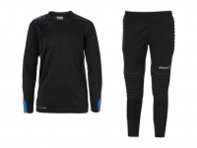 Lidl  uhlsport Torwart Set Junior tower blau/schwarz