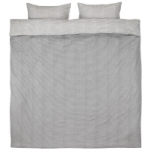 Seersucker-Bettwäsche LOLA (200x220, grau) 33.75 €