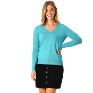 Adagio Seide-Cashmere-Pullover Monaco, V-Ausschnitt, uni, für Damen 39.99 €
