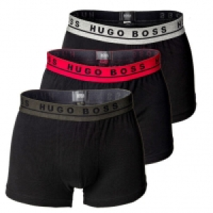 Karstadt  BOSS Pants, 3er-Pack, Logobund, Cotton Stretch, für Herren