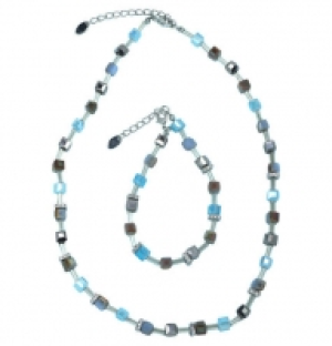 Karstadt  MANGUUN Damen Set aus Kette und Armband