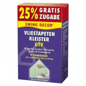 Swing Decor Vliestapeten-Kleister 25 % gratis 5.75 €