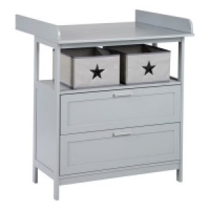 Wickelkommode Hamburg mit Wickelansatz, grau 129.99 €