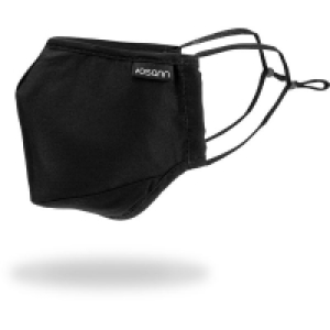 Mund-und-Nasenmaske Erwachsenen uni schwarz inkl. Filter 6.99 €