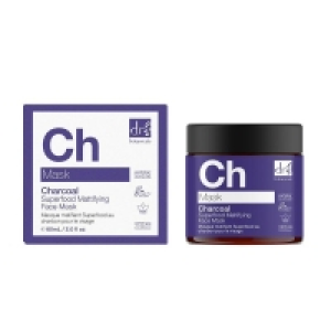 Rossmann Dr Botanicals Ch Mask Charcoal Superfood Mattifying Face Mask