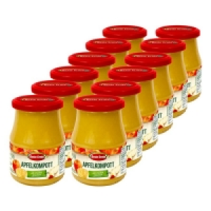 Beste Ernte Apfelkompott mit Stücken 360 g, 12er Pack 11.88 €