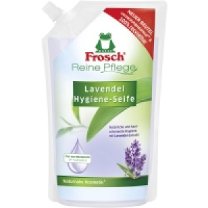 Rossmann Frosch Reine Pflege Lavendel Hygiene-Seife Nachfüllbeutel