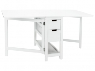 LIVARNO LIVING® Klapptisch, mit Ablage und 4 Schubladen, 2 klappbare P 79.99 €