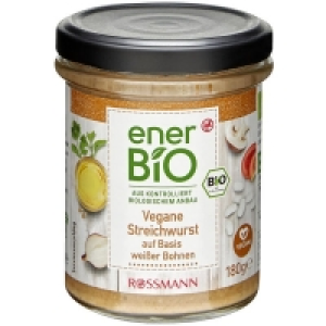 Vegane Streichwurst auf Basis weißer Bohnen 1.59 €