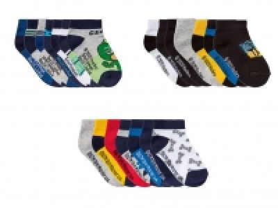 Lidl  Kinder Sneakersocken Jungen, 7 Paar, mit Baumwolle